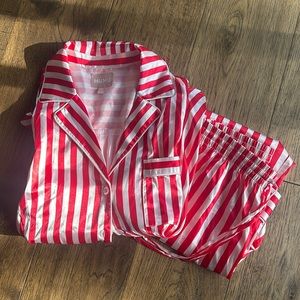 Show Me Your Mumu Classic PJ Set in Peppermint Stripe XS